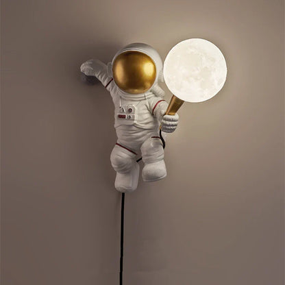 Lampka LED astronauta księżyc