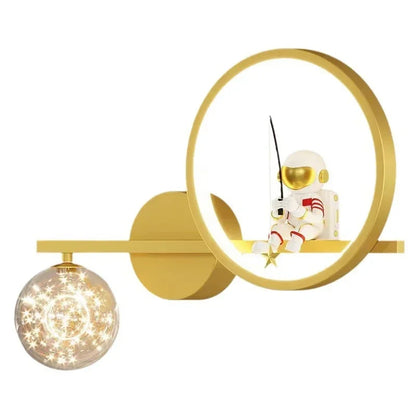 Lampka ścienna LED, projektor gwiazd