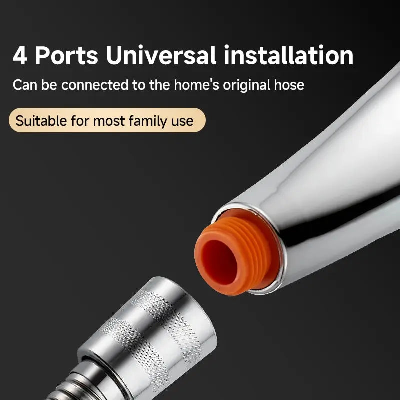 Kwadratowa słuchawka prysznicowa 300 otworów